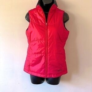 Marmot Reversible hot pink and grey Vest Woman’s Small EUC